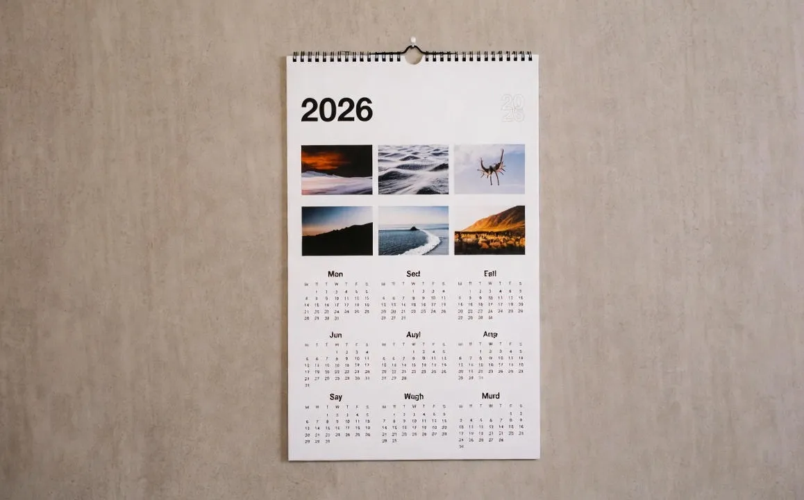 Печать календарей на 2026 год <br />
в Москве