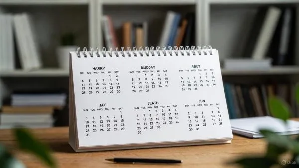 Печать настольных календарей домик А4