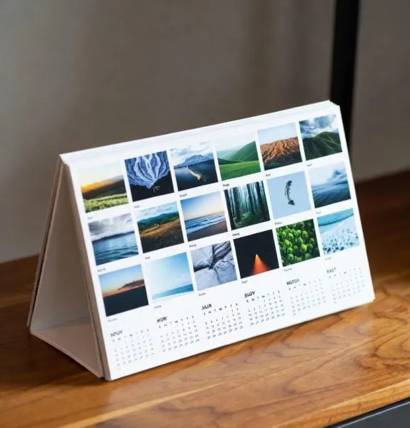 Печать календарей домик на 2026 год