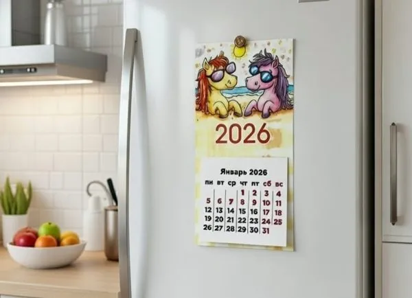 Печать магнитных календарей